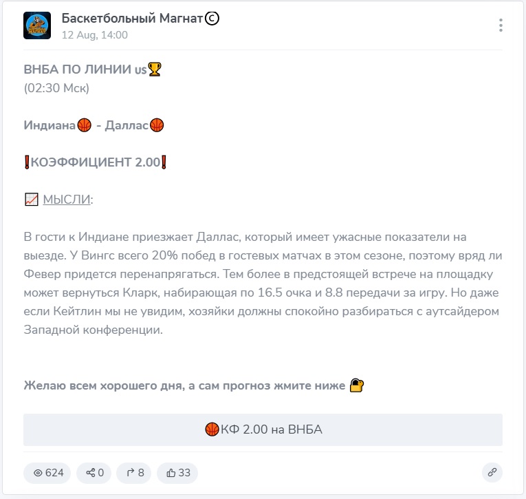 Баскетбольный Магнат каппер