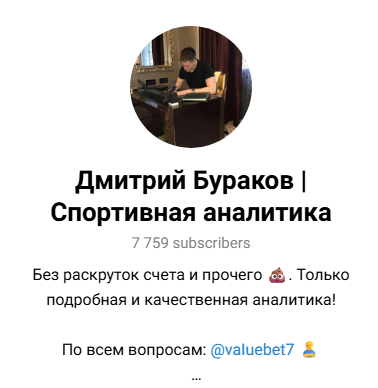 Дмитрий Бураков Ставки Дмитрий Бураков Ставки