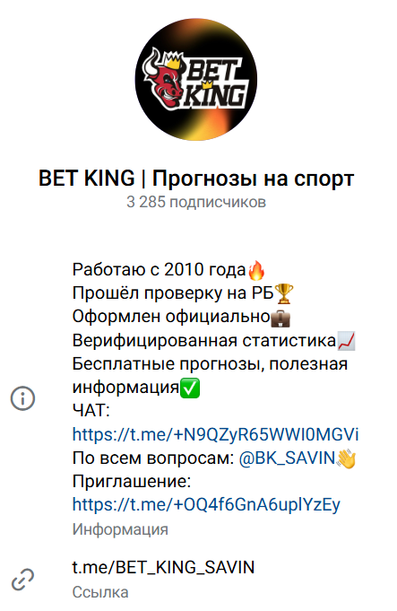 каппер Bet King