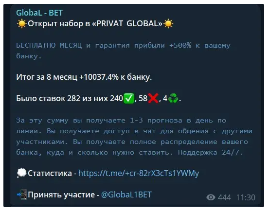 отзывы GlobaL BET