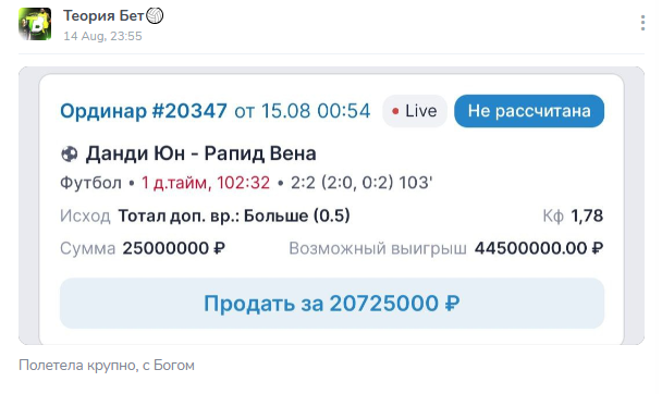 telegram проект Теория Бет