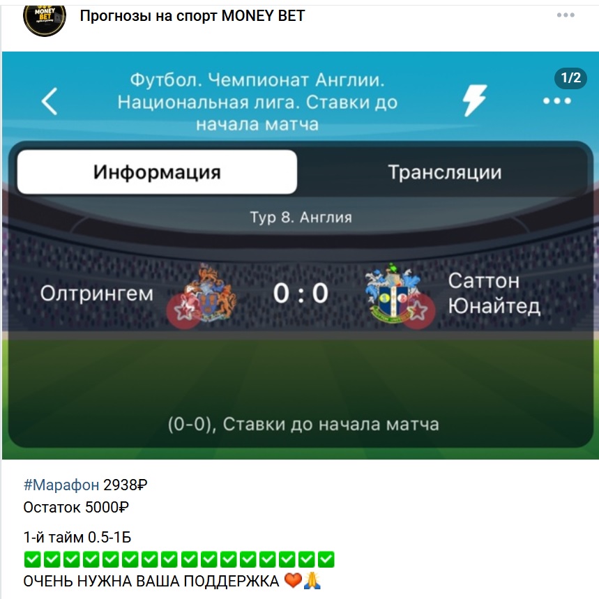 Money Bet каппер