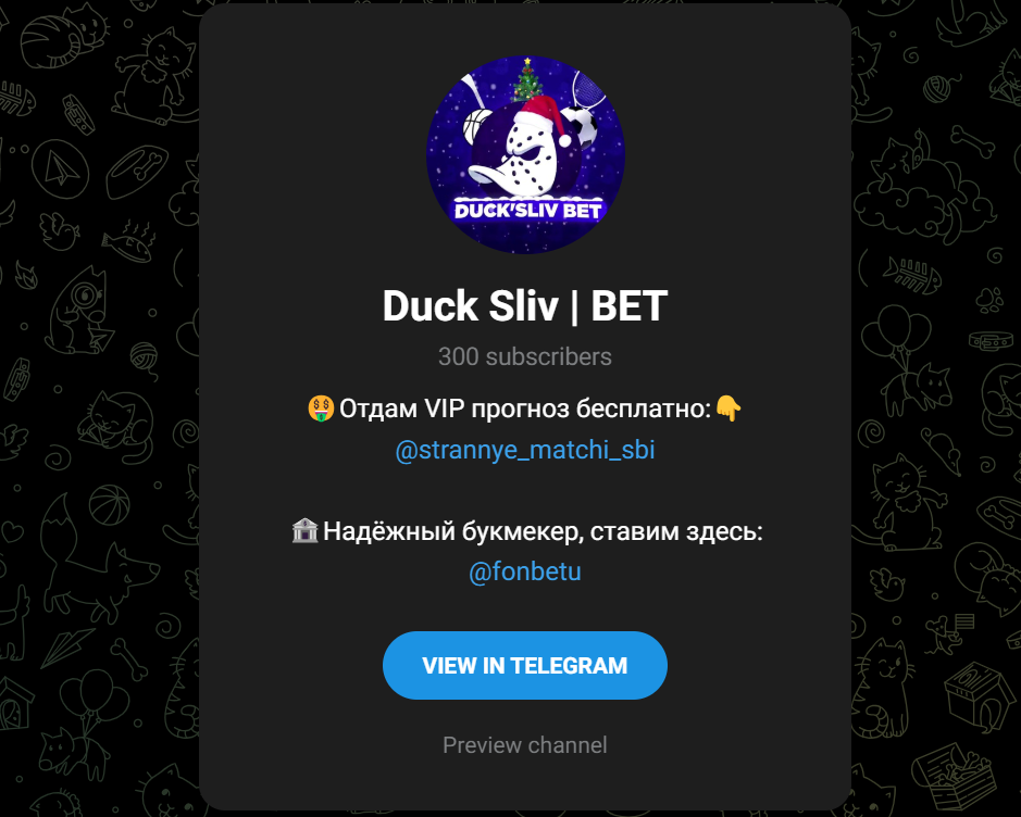 Duck Sliv телеграмм
