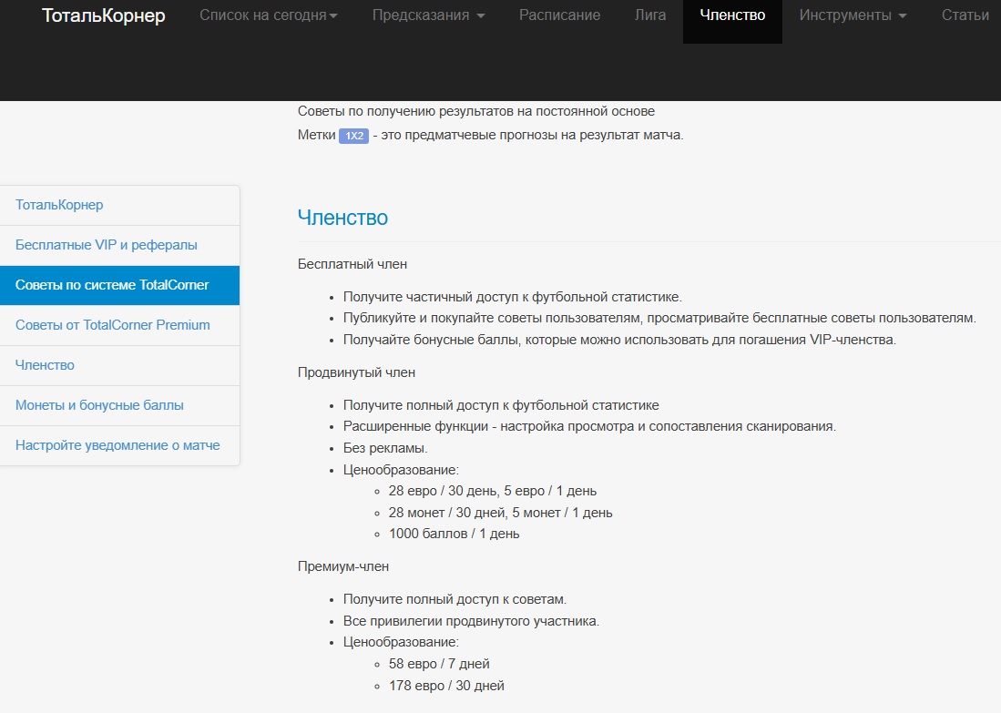 Totalcorner телеграмм канал
