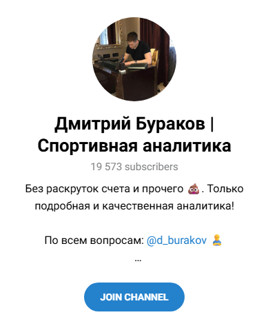 каппер Дмитрий Бураков каппер Дмитрий Бураков