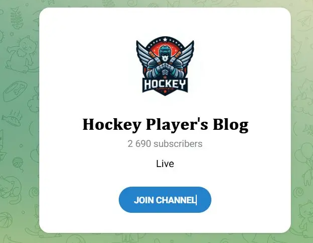 Hockey Player s Blog телеграмм