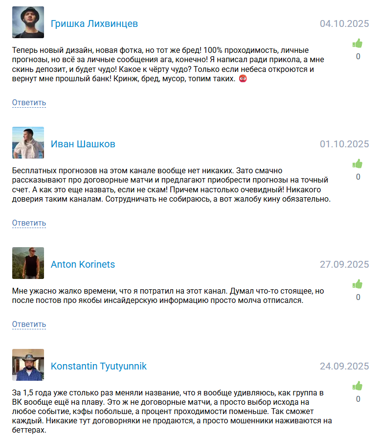 отзывы Scoreline_ts