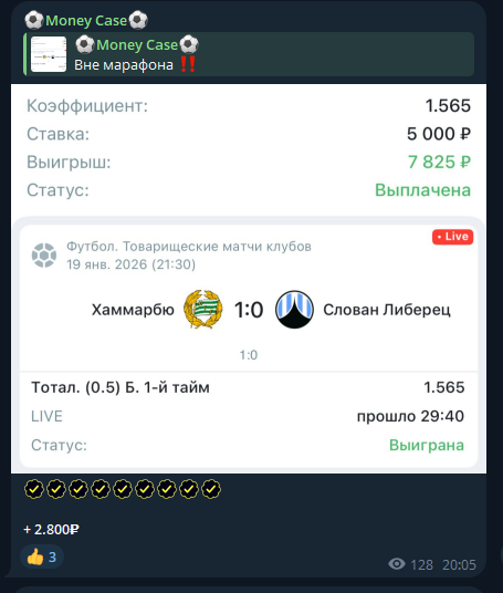 телеграм ⚽️Money Case⚽️