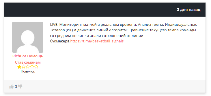 Basketball Predictor Bot телеграмм канал