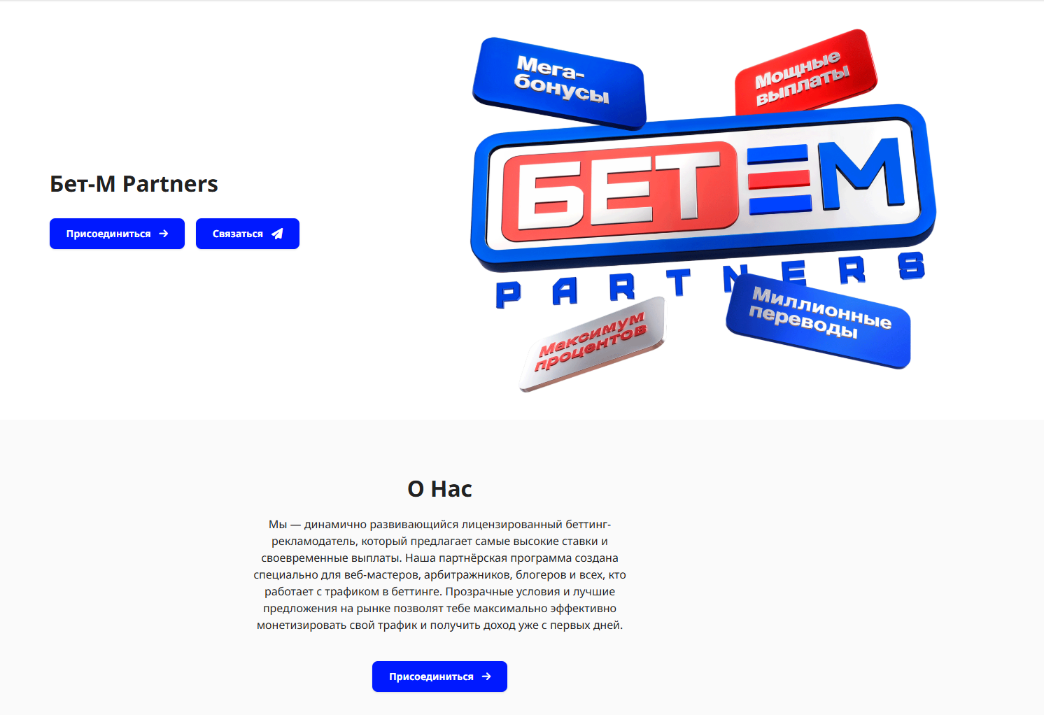 Bet M Partners каппер