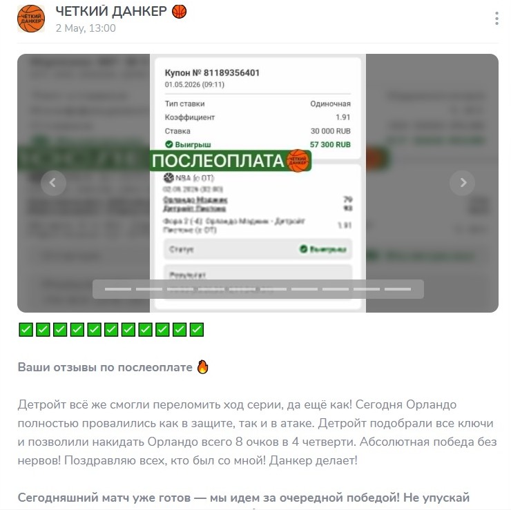 Chetkiy Danker каппер