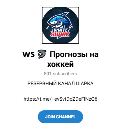 WS  Прогнозы на хоккей